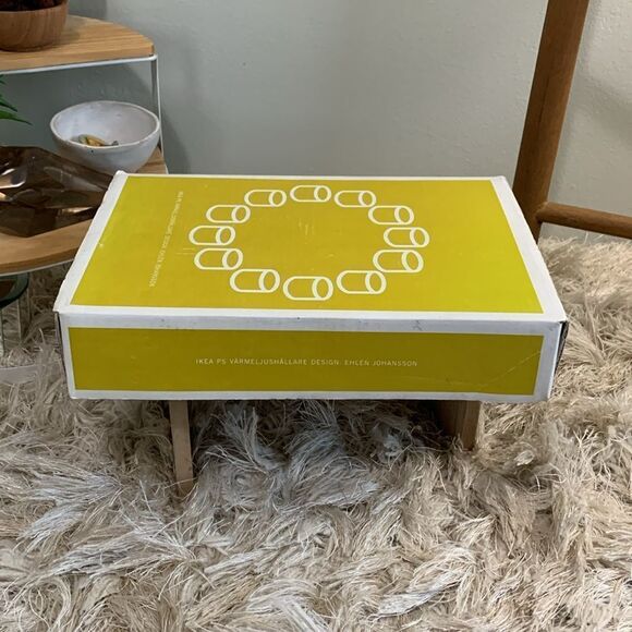 Scandinavian Ikea Varmeljushallare Interlocking Ceramic Tea Light Candle Holders - Picture 8 of 17